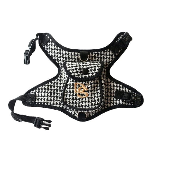 Pet Vest Houndstooth Pet Suit - Zampycare.com